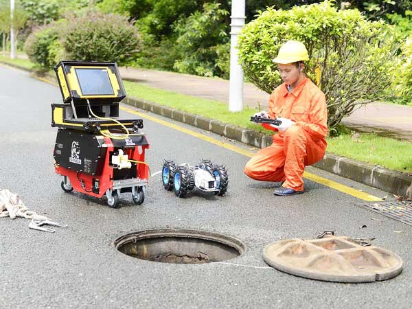 民丰管道机器人检测